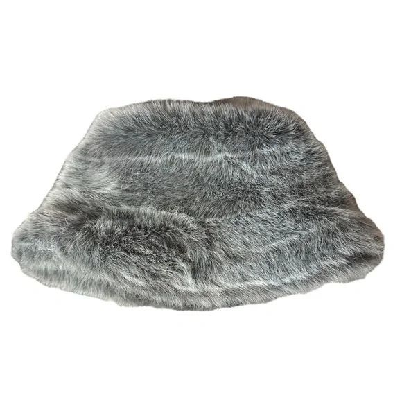 Liz Claiborne Faux Fur Bucket Hat Womens Vintage Y2K - Picture 2 of 5